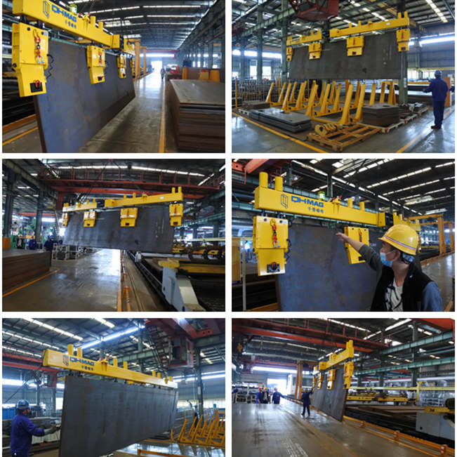 側(cè)吊鋼板，鋼板起吊，磁力吊具