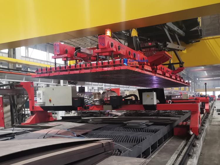 千豪電永磁吊具，鋼板下料吸盤