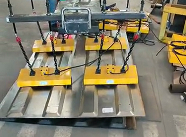 瓦楞板電永磁吊具，千豪磁電