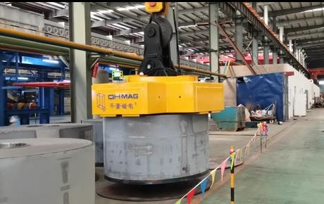 吊鋼卷的吊具，吊鋼卷，鋼卷吊具，電永磁起重器，起重電永磁鐵